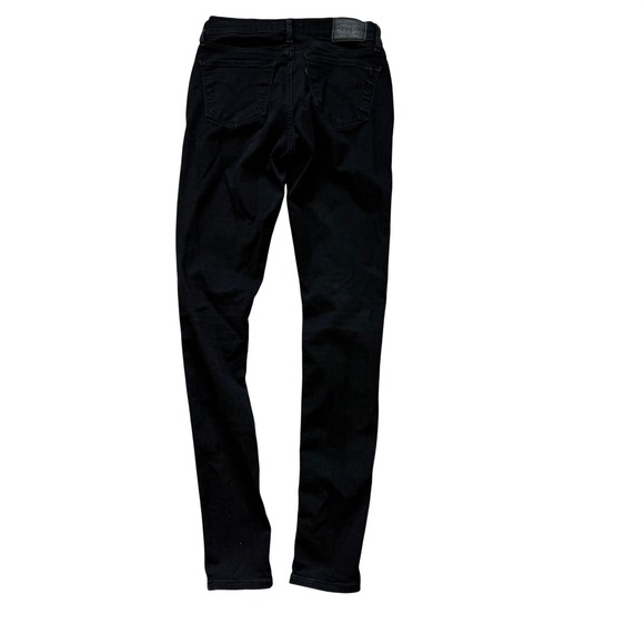 Levi Strauss 710 Super Skinny Black Jeans Women's Size 26x28 - Picture 5 of 8
